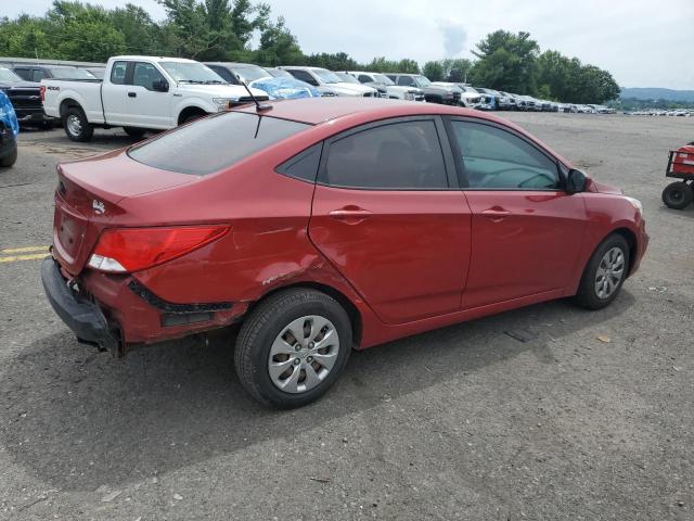  HYUNDAI ACCENT 2017 Czerwony