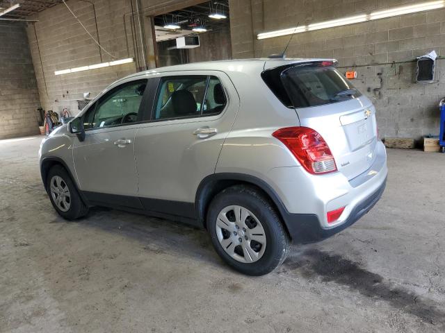  CHEVROLET TRAX 2017 Srebrny