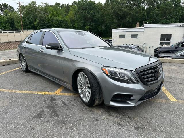 Sedans MERCEDES-BENZ S-CLASS 2015 Srebrny