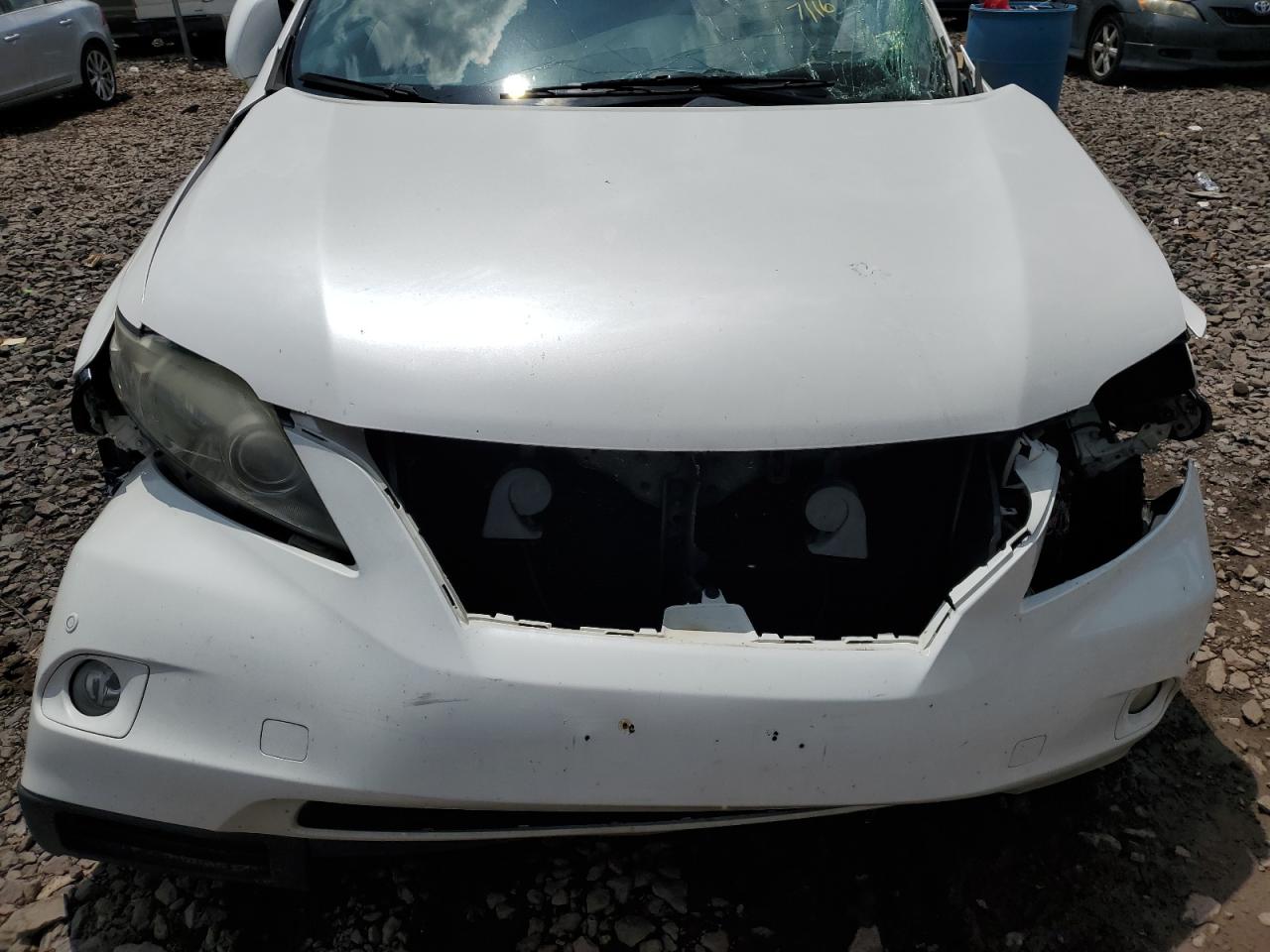 2012 Lexus Rx 350 VIN: 2T2BK1BA9CC137829 Lot: 63740205
