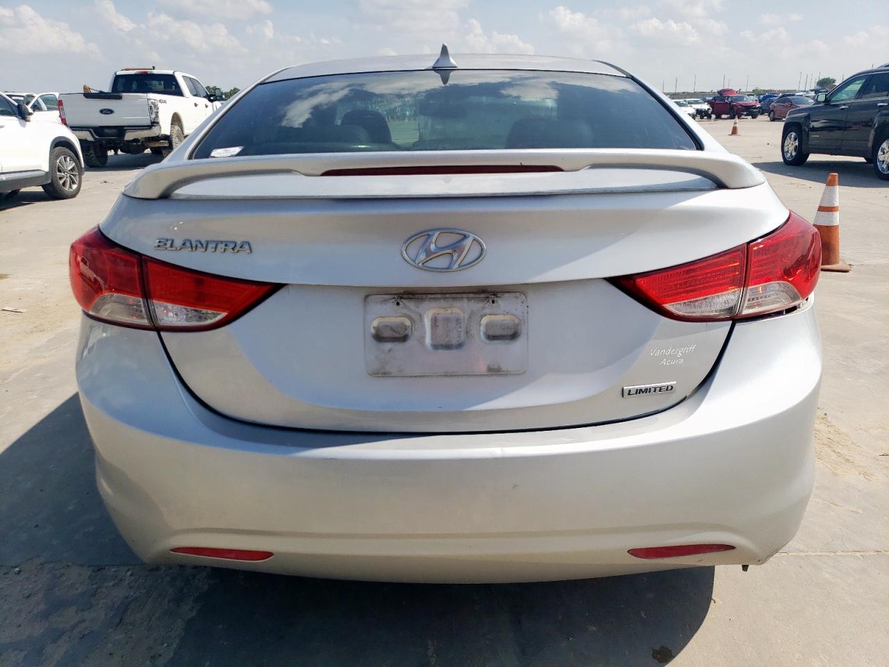 2013 Hyundai Elantra Gls VIN: KMHDH4AE1DU509052 Lot: 65274825