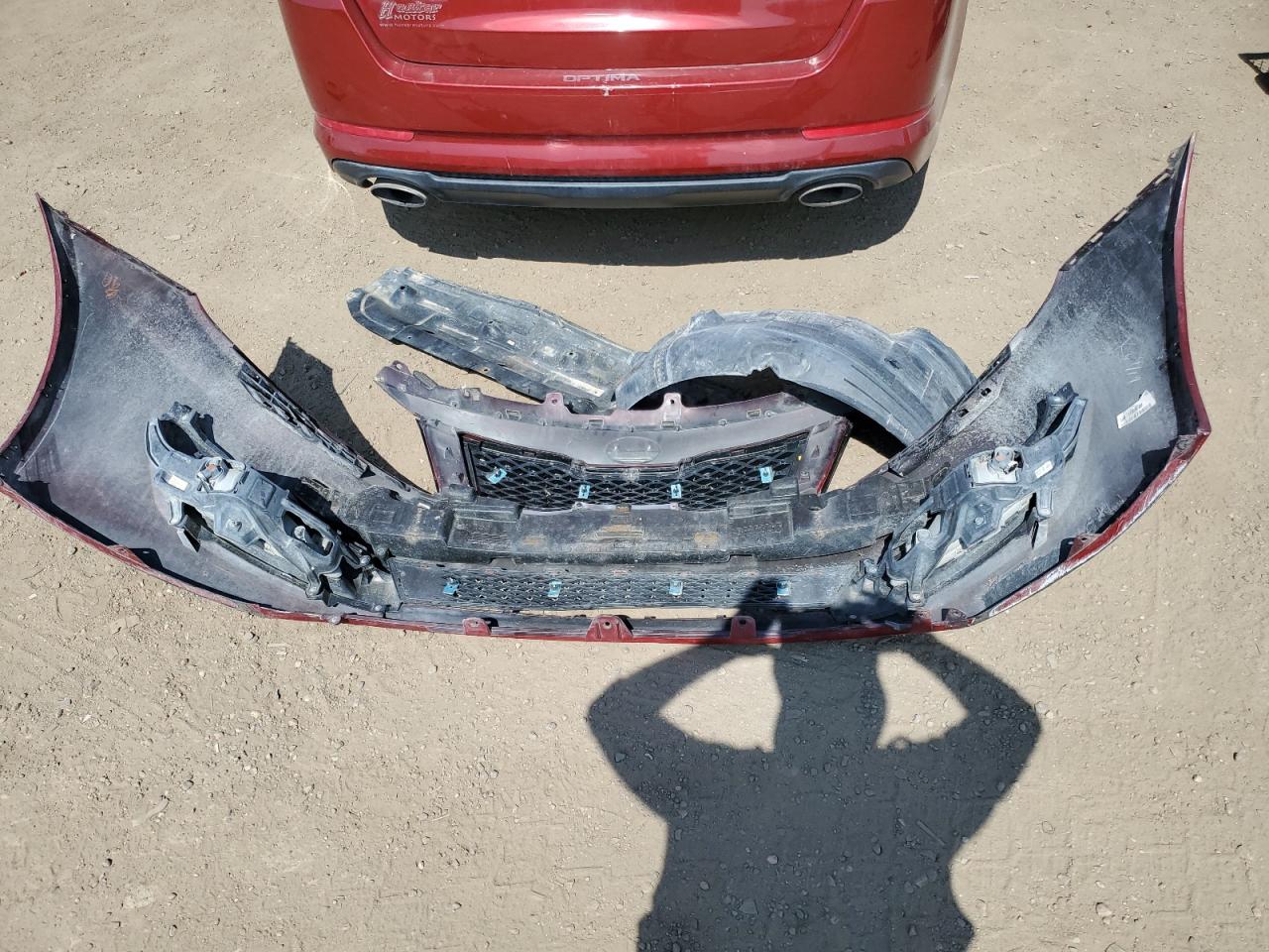 2012 Kia Optima Sx VIN: 5XXGR4A62CG005055 Lot: 64182215