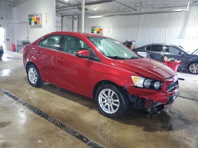 Sedans CHEVROLET SONIC 2014 Burgundy