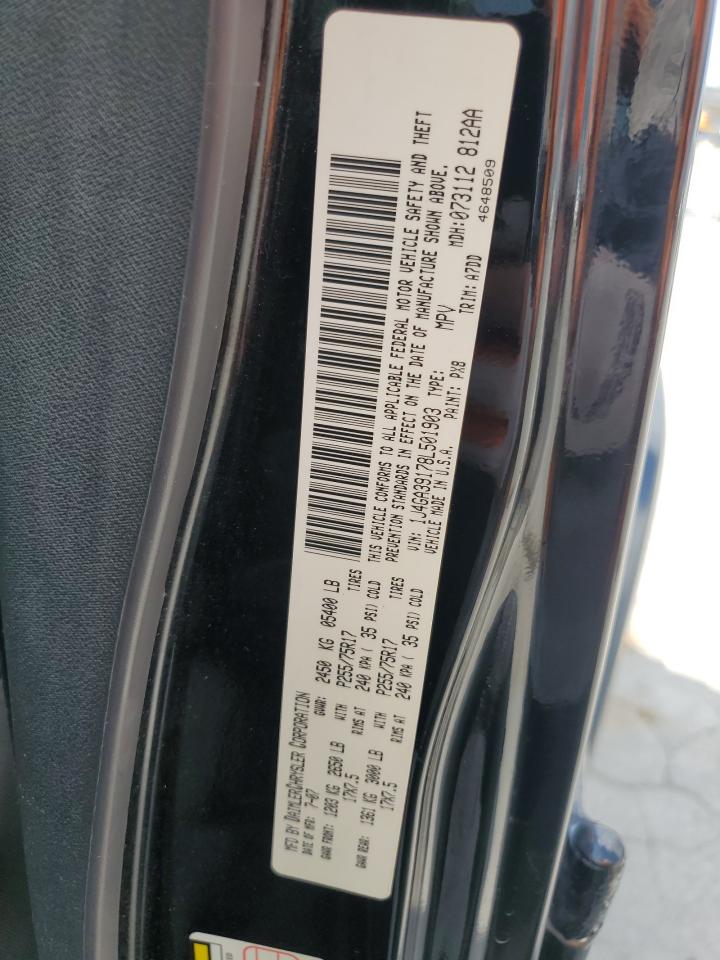 2008 Jeep Wrangler Unlimited X VIN: 1J4GA39178L501903 Lot: 64851725