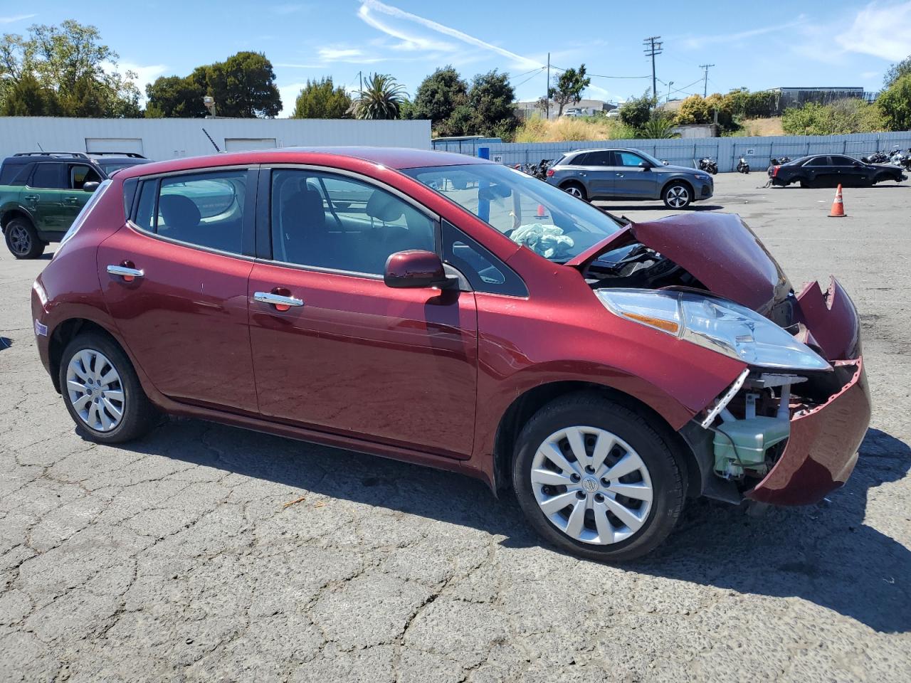 2017 Nissan Leaf S VIN: 1N4BZ0CP7HC309827 Lot: 66307235
