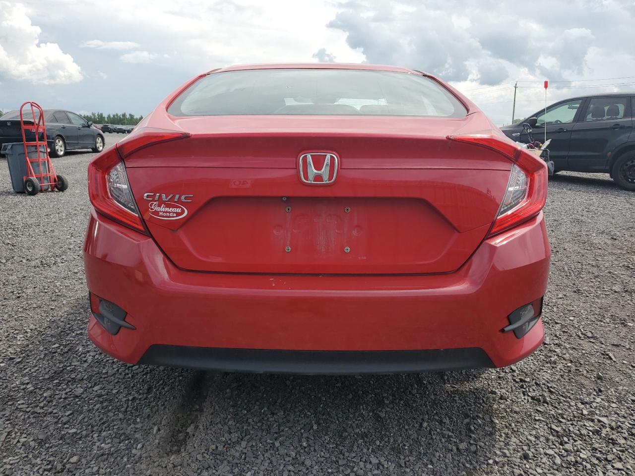 2017 Honda Civic Ex VIN: 2HGFC2F86HH007277 Lot: 64098945