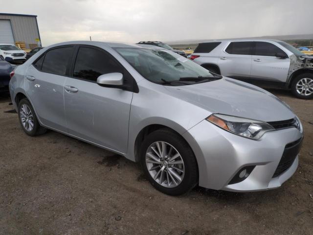  TOYOTA COROLLA 2015 Srebrny