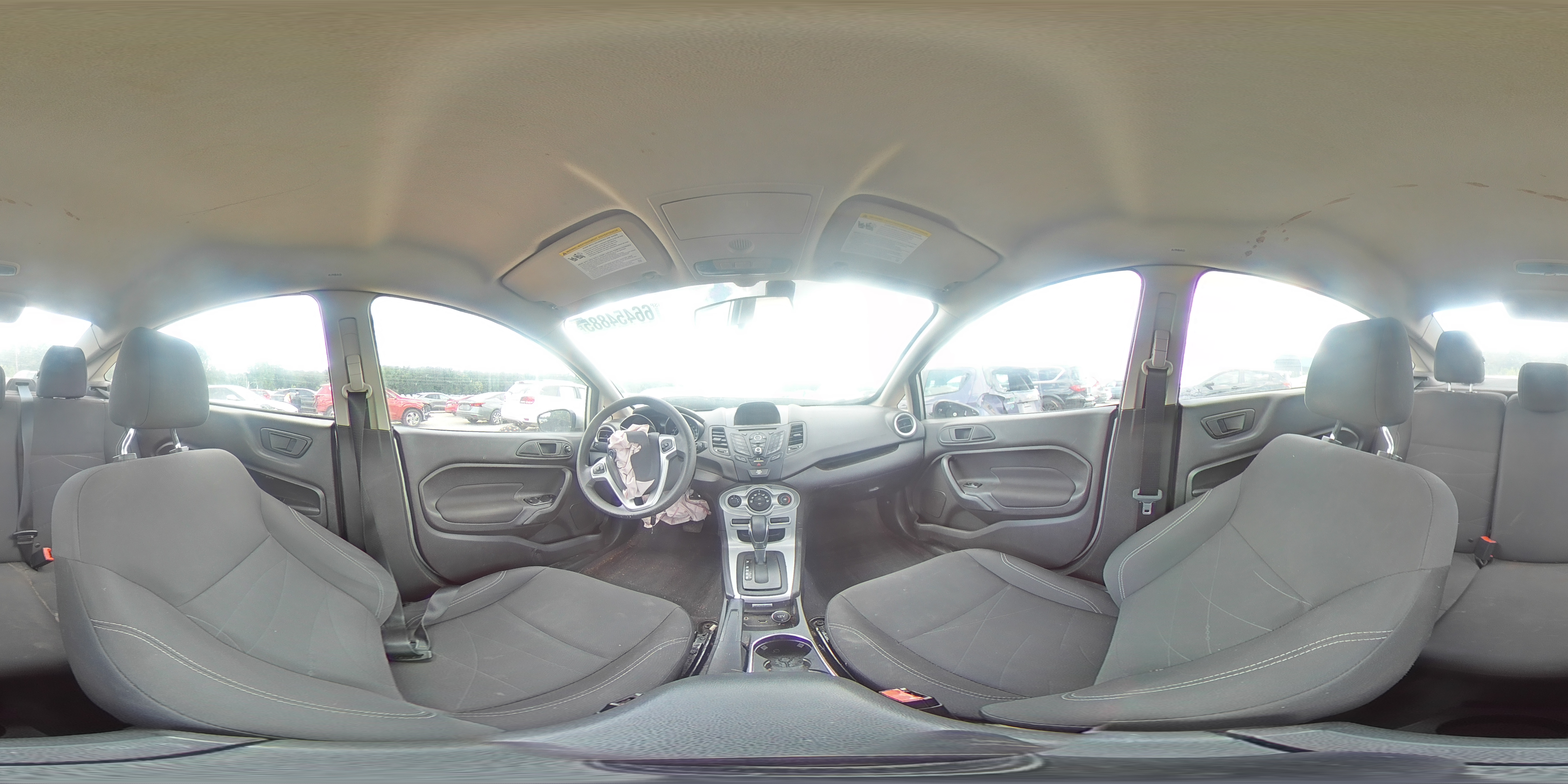 2019 Ford Fiesta Se VIN: 3FADP4BJ2KM128708 Lot: 66454885