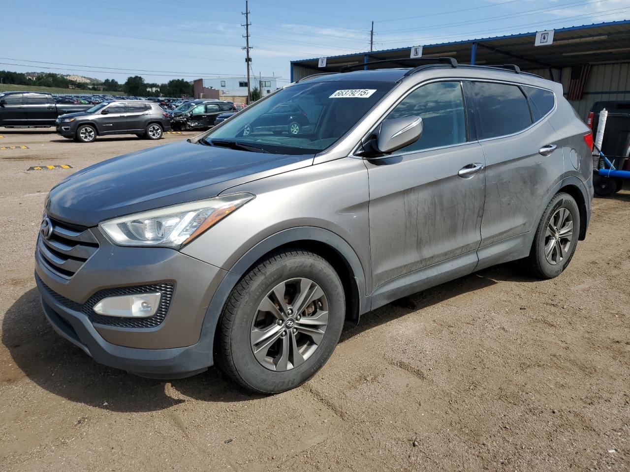 2014 Hyundai Santa Fe Sport VIN: 5XYZU3LB7EG224801 Lot: 66379215