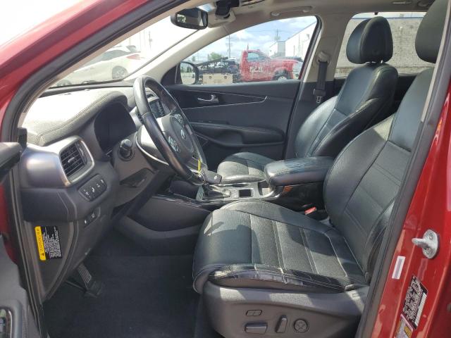 Parquets KIA SORENTO 2016 Czerwony