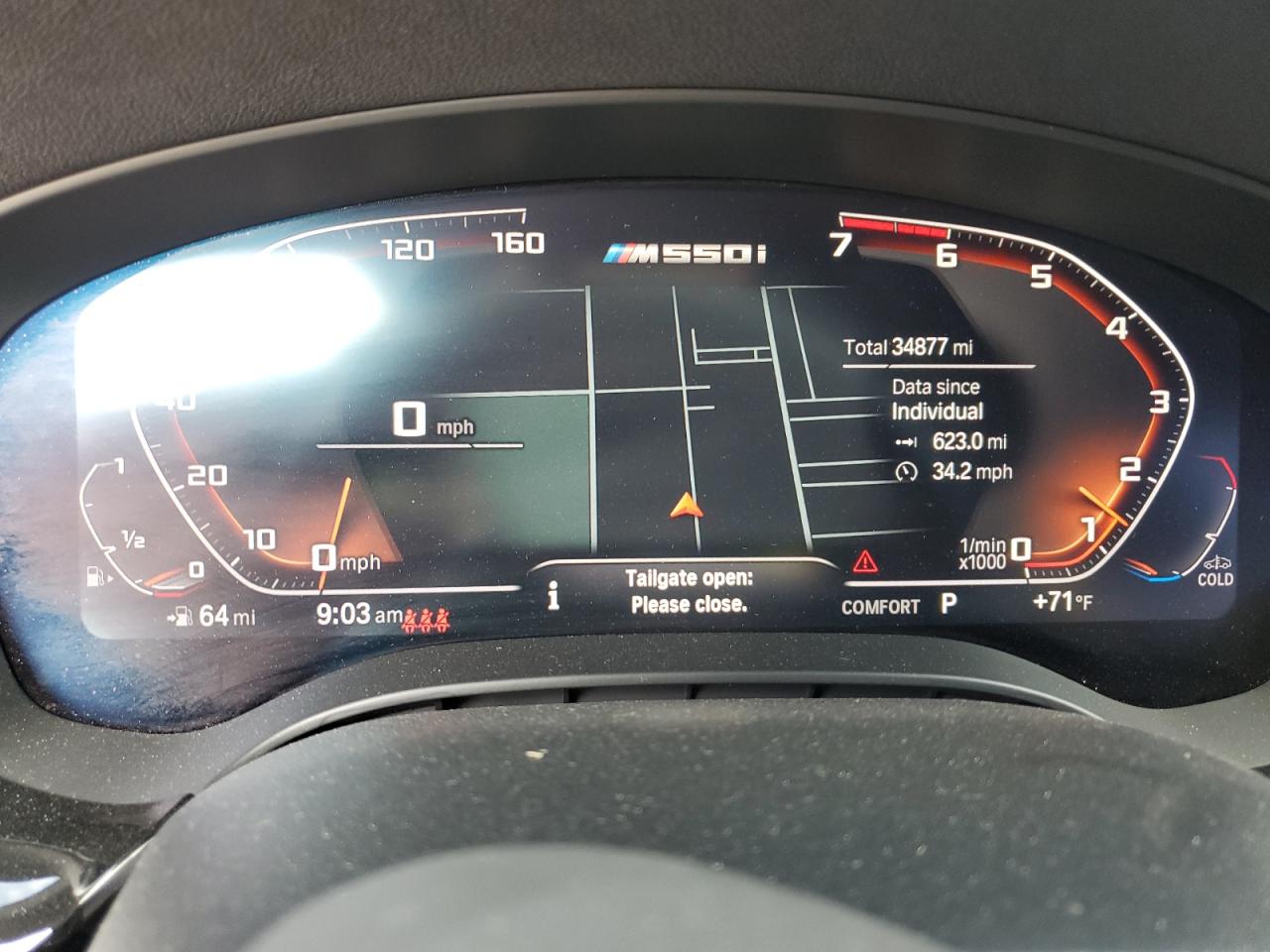 2021 BMW M550Xi VIN: WBA13BK05MCF75185 Lot: 66340815