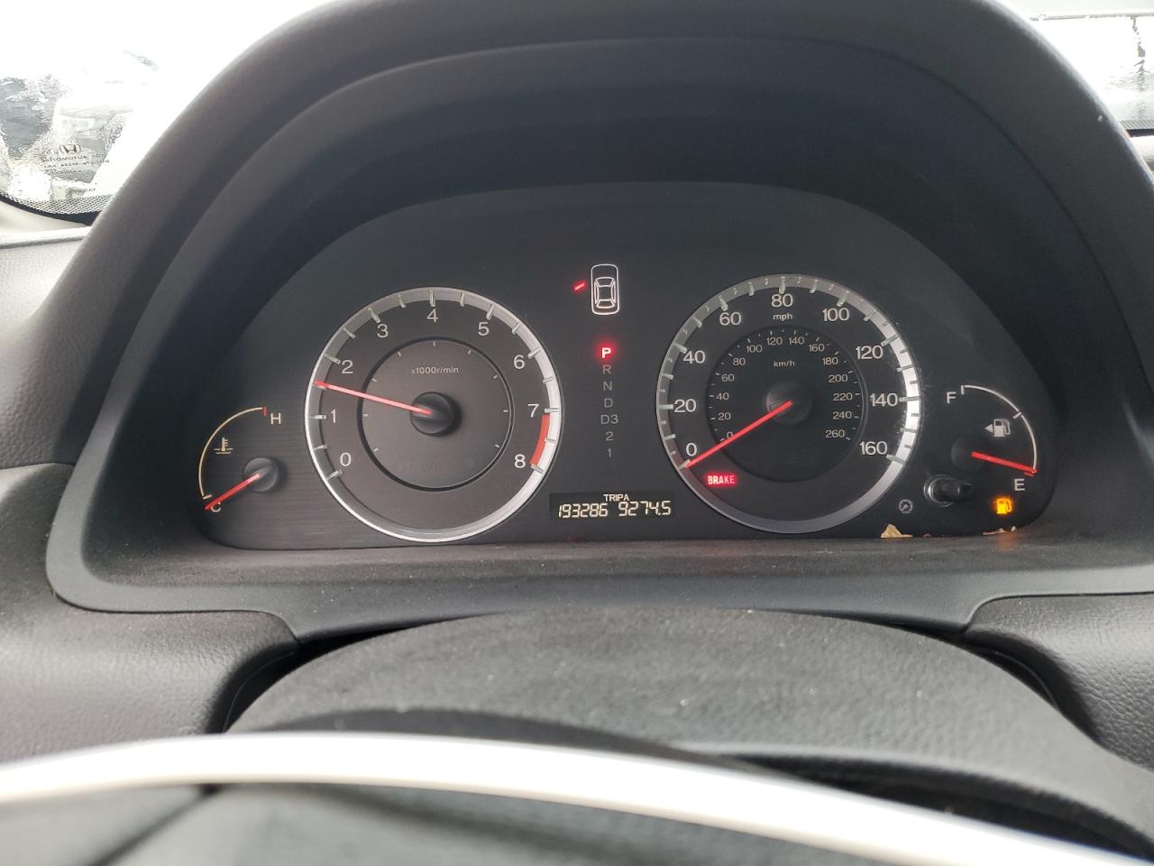 2009 Honda Accord Ex VIN: 1HGCP26799A125693 Lot: 64325965