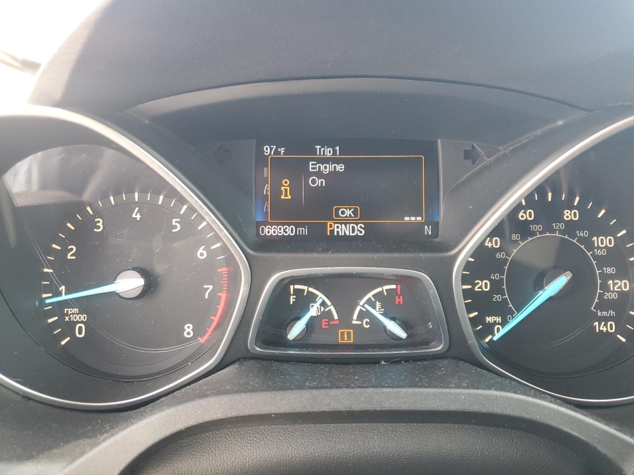 2017 Ford Escape Titanium VIN: 1FMCU0J96HUA68446 Lot: 65012945