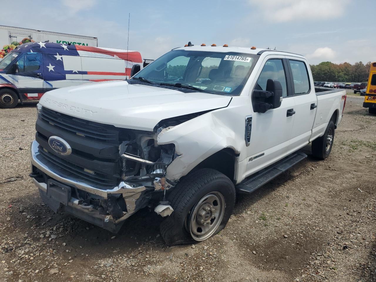 2019 Ford F350 Super Duty white null diesel 1FT8W3BT8KEF92120 photo #1
