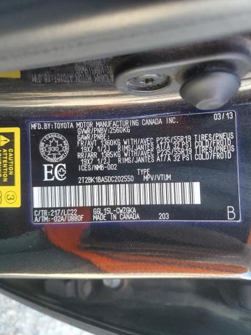 2013 LEXUS RX 350 BASE  