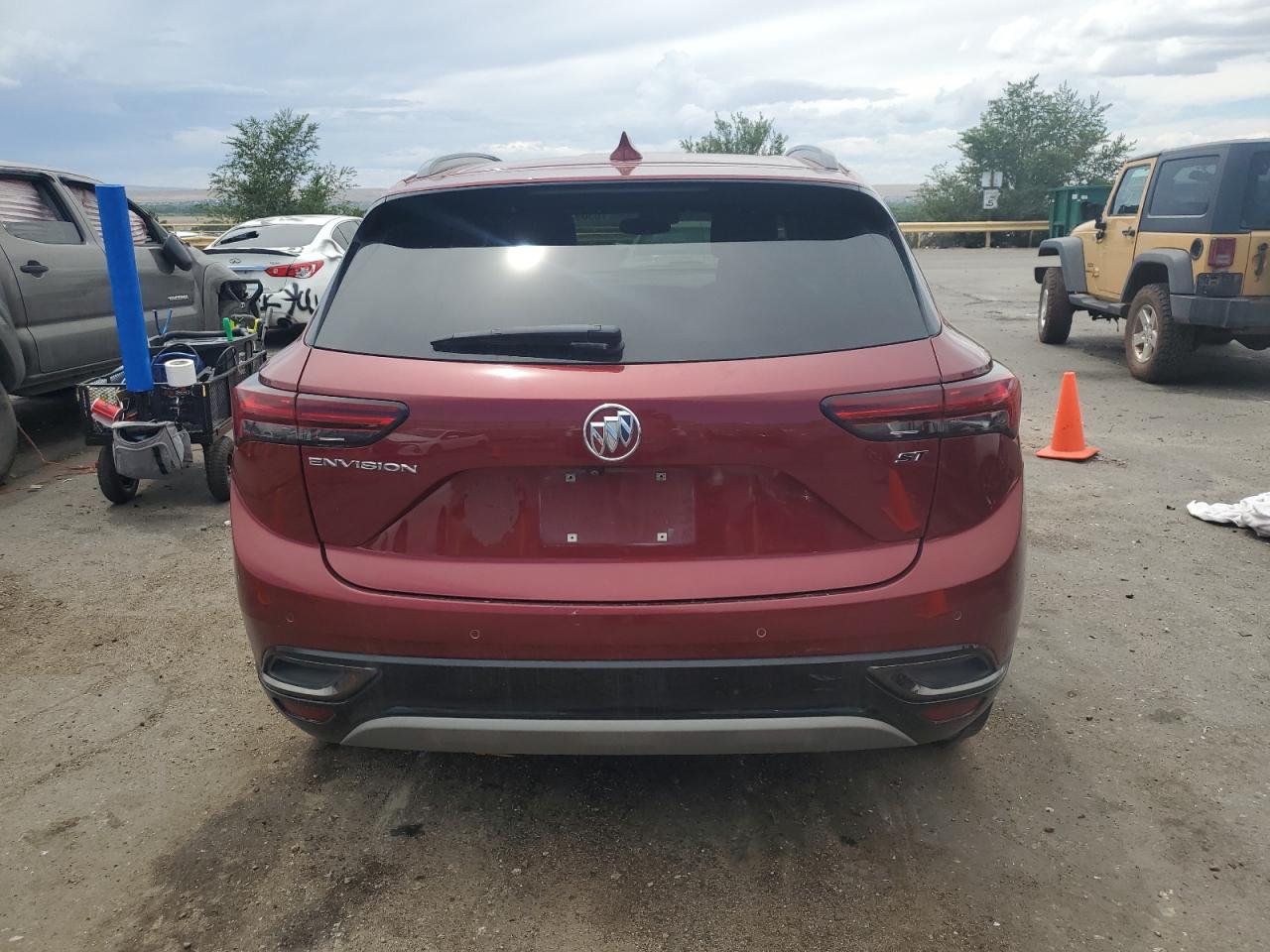 2021 Buick Envision Preferred VIN: LRBAZLR41MD047570 Lot: 65092025