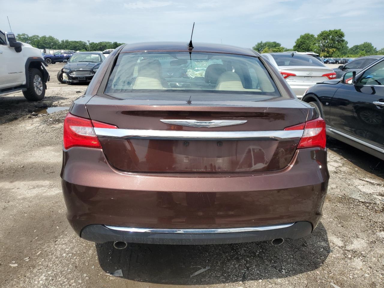2012 Chrysler 200 Limited VIN: 1C3CCBCG3CN242155 Lot: 64470655