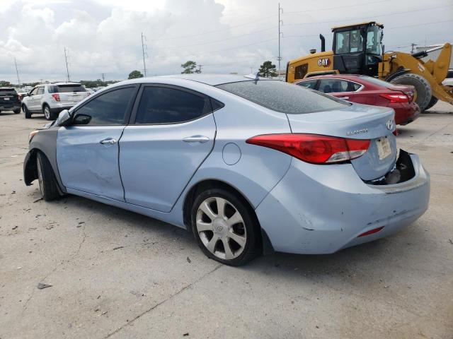  HYUNDAI ELANTRA 2013 Granatowy