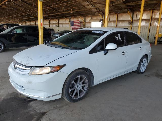  HONDA CIVIC 2012 White