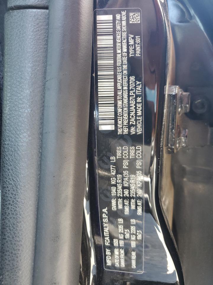 2020 Jeep Renegade Sport VIN: ZACNJAAB7LPL70706 Lot: 64221835