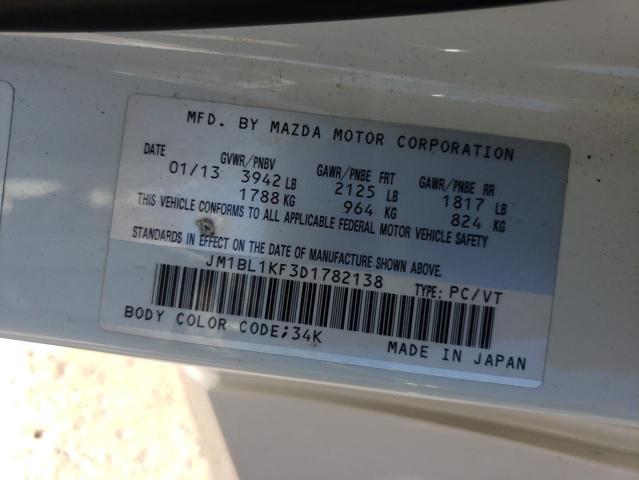 2013 MAZDA 3 I  