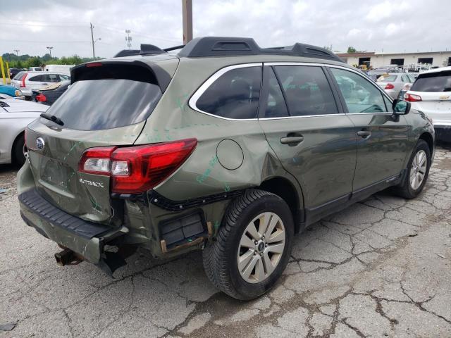  SUBARU OUTBACK 2016 Зеленый