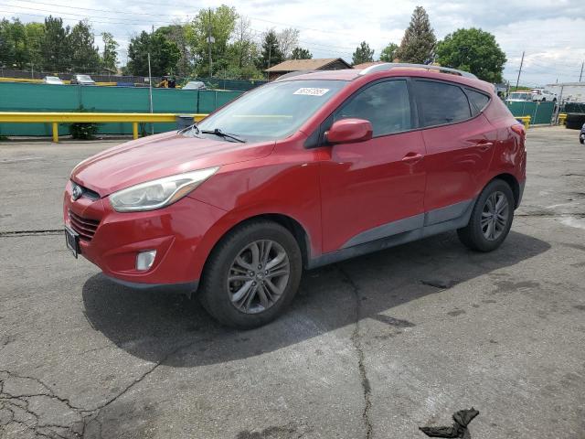  HYUNDAI TUCSON 2015 Czerwony
