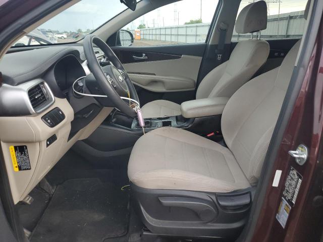  KIA SORENTO 2017 Бордовый