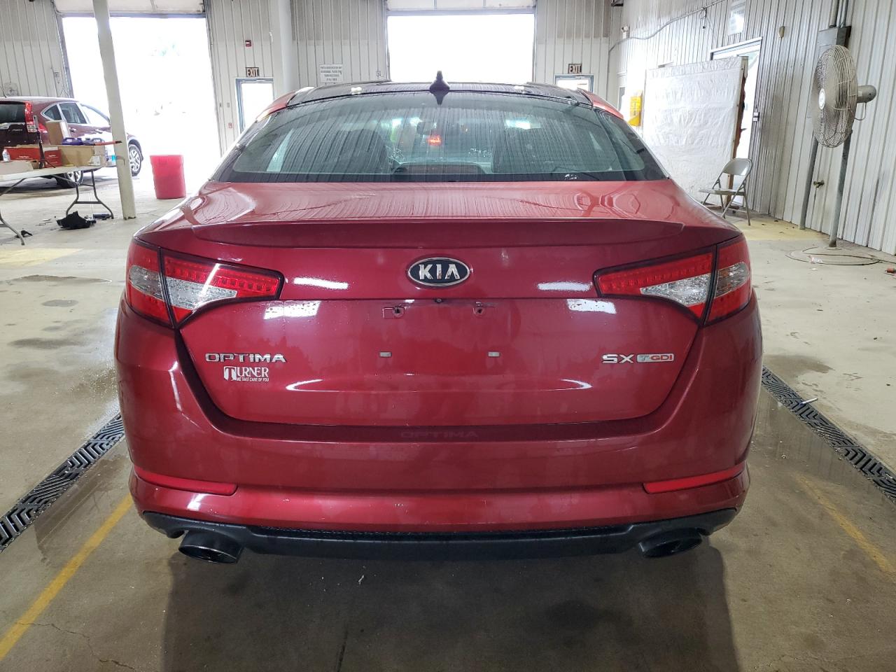 2012 Kia Optima Sx VIN: 5XXGR4A64CG045668 Lot: 63618195