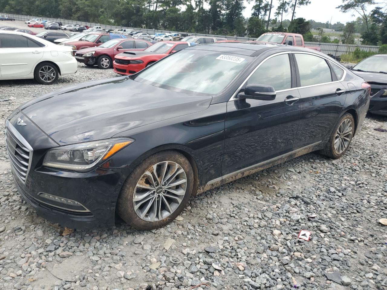 2017 Genesis G80 Base VIN: KMHGN4JE0HU209224 Lot: 63350235