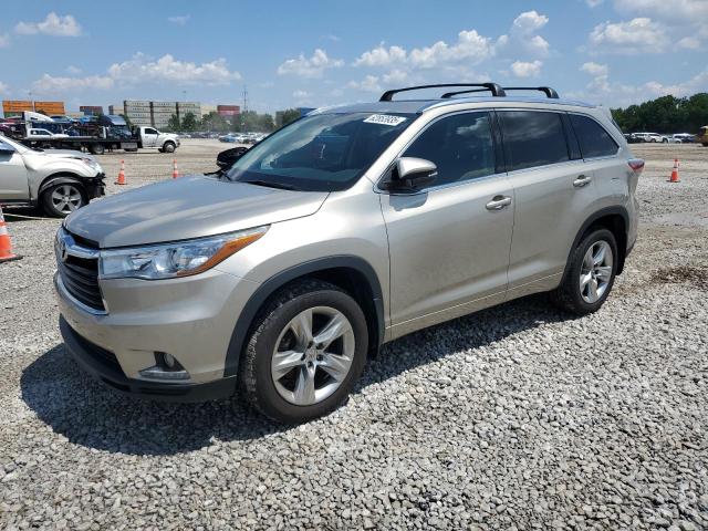  TOYOTA HIGHLANDER 2015 tan