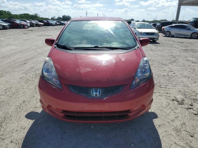  HONDA FIT 2013 Czerwony