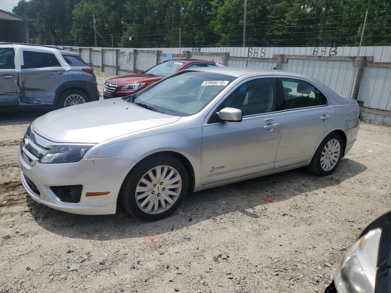 2012 Ford Fusion Hybrid VIN: 3FADP0L36CR443685 Lot: 63968215