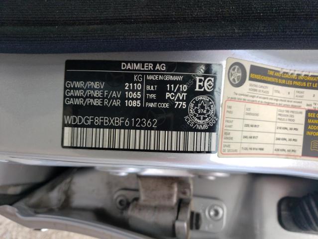 2011 MERCEDES-BENZ C 250 4MATIC  