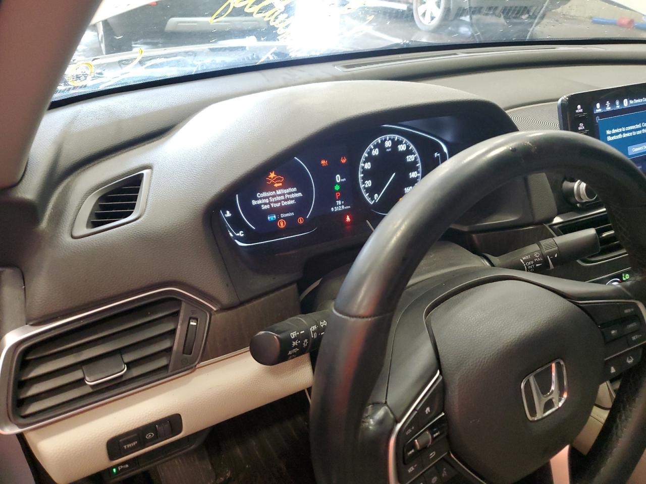 2022 Honda Accord Exl VIN: 1HGCV1F5XNA055937 Lot: 64998245