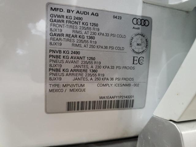 2023 AUDI Q5 PREMIUM PLUS 45  