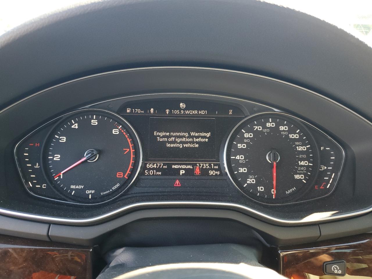 2019 Audi A5 Premium VIN: WAUANCF52KA077022 Lot: 65240095