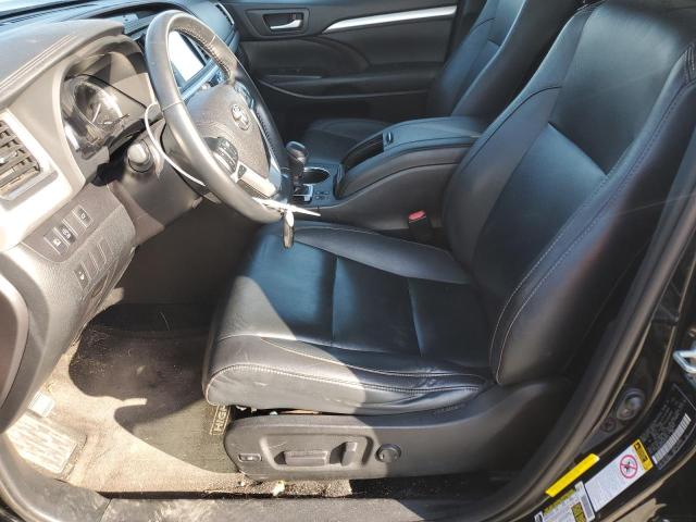  TOYOTA HIGHLANDER 2019 Czarny