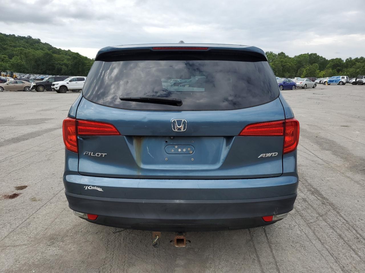 2016 Honda Pilot Exl VIN: 5FNYF6H53GB017715 Lot: 65155265