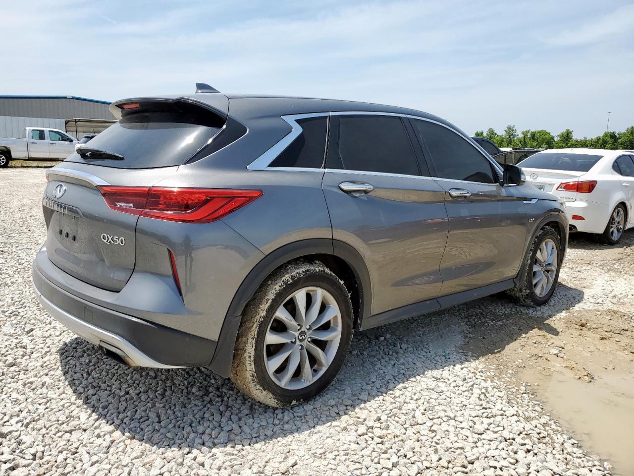 2019 Infiniti Qx50 Essential grey null gas 3PCAJ5M10KF108494 photo #4