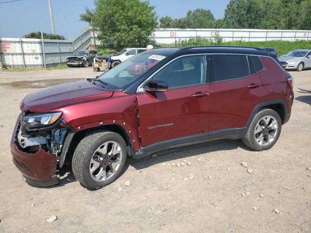  JEEP COMPASS 2022 Red