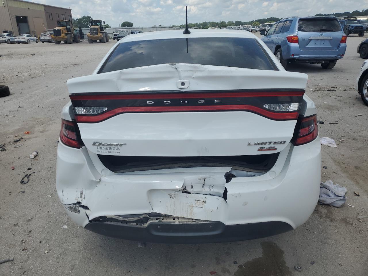 2014 Dodge Dart Limited VIN: 1C3CDFCB6ED791589 Lot: 64952285