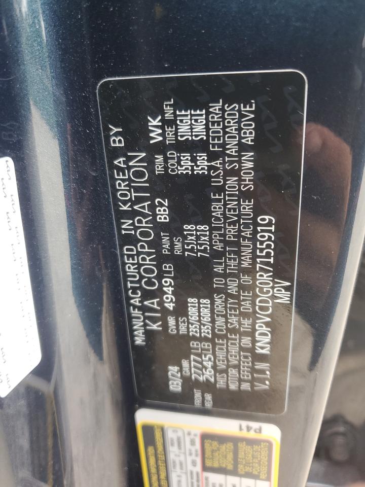 2024 Kia Sportage Ex VIN: KNDPVCDG0R7155919 Lot: 65033915