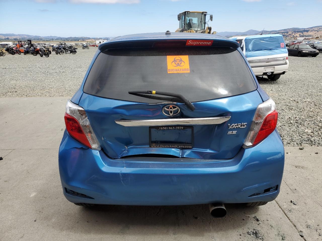 2012 Toyota Yaris VIN: JTDKTUD3XCD516035 Lot: 64675385