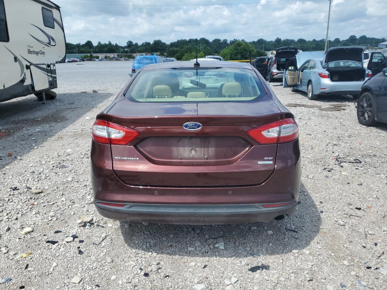 2016 Ford Fusion Se VIN: 3FA6P0HD3GR339770 Lot: 64829335