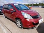 2010 NISSAN NOTE TEKNA for sale at Copart NEWBURY