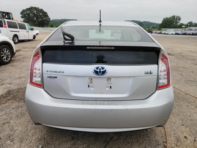 Hatchbacks TOYOTA PRIUS 2012 Srebrny