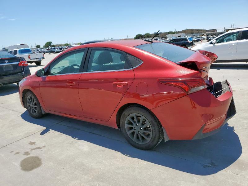  HYUNDAI ACCENT 2022 Red