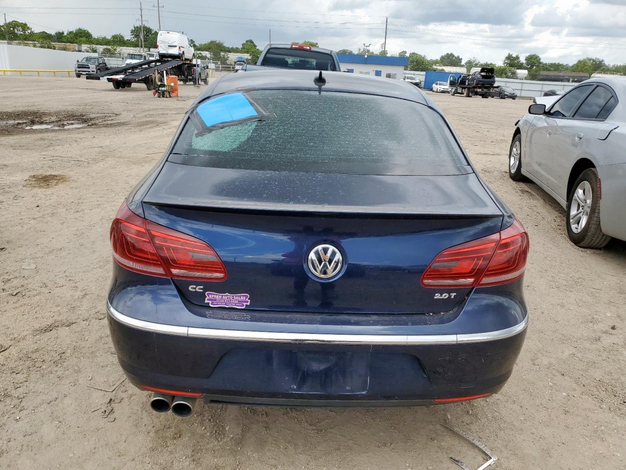 2015 Volkswagen Cc Sport VIN: WVWBP7AN8FE823150 Lot: 64549665