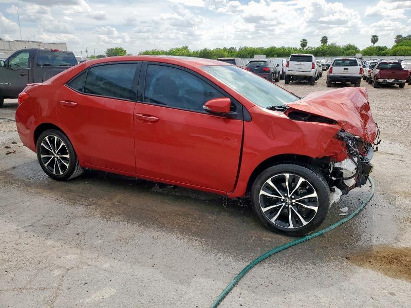  TOYOTA COROLLA 2019 Czerwony